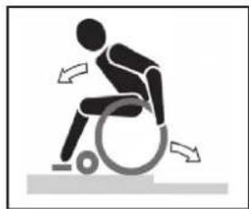 Vermeiren V200 XL - ADVERTENCIA: Riesgo de vuelco: si no tiene suficiente experiencia con su silla de ruedas, pida ayud a un compañero. - 1