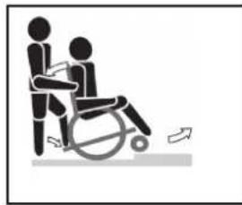 Vermeiren V200 XL - Moving up steps or curbs - 1