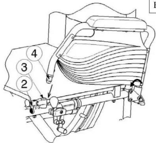 Vermeiren Jazz - Mounting or removing of arm supports - 2
