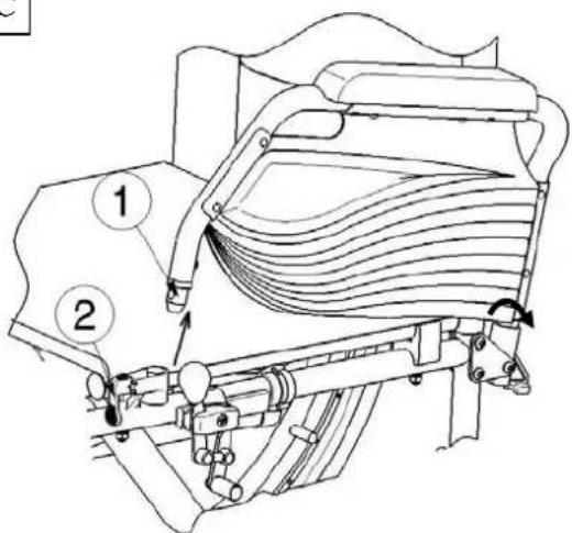 Vermeiren Jazz - Mounting or removing of arm supports - 3