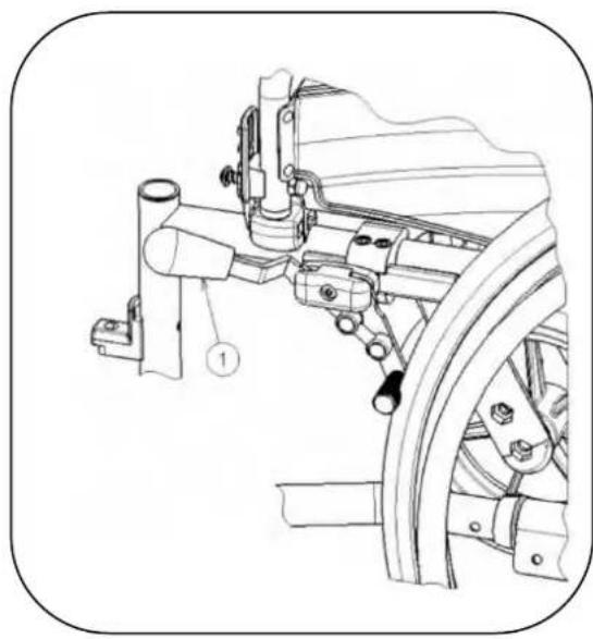 Vermeiren V100 - Adjust the brakes - 2
