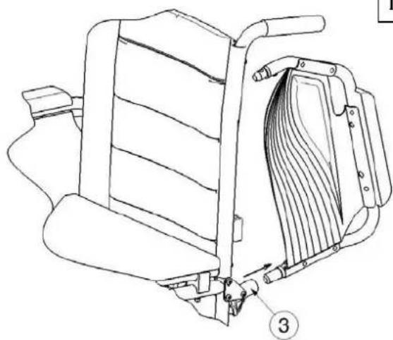 Vermeiren Jazz 30 - Mounting or removing of arm supports - 4