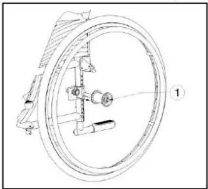 Vermeiren Eclips plus - Abnehmen der Hinterräder - 1