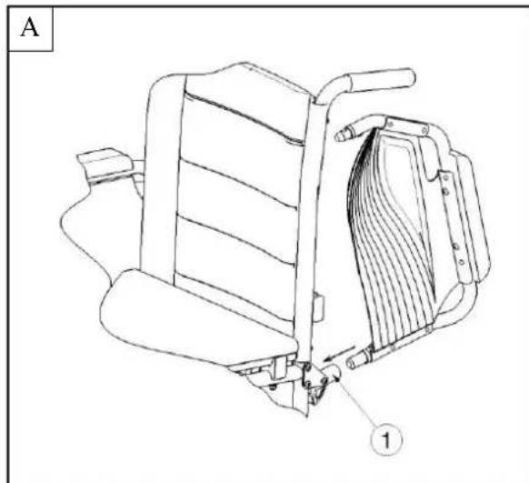 Vermeiren Eclips plus - Mounting or removing of arm supports - 1