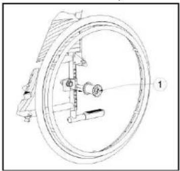 Vermeiren Eclips plus - Retrait des roues - 1