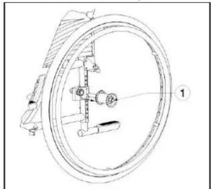 Vermeiren Eclips plus - Taking off the wheels - 1