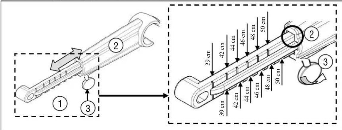 Vermeiren Eclips plus AD - Seat width adjustment - 3