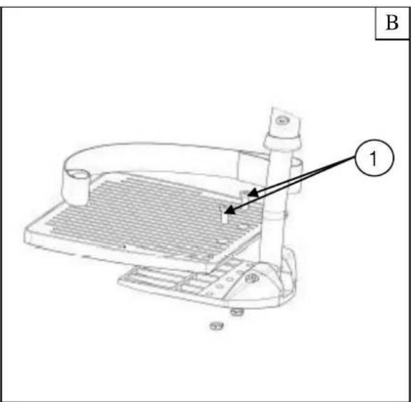 Vermeiren Eclips plus AD - Profondeur de la plaque repose-pieds - 2
