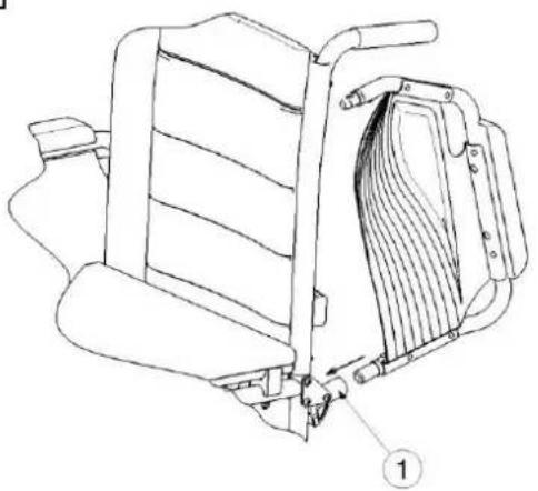 Vermeiren Eclips plus AD - Mounting or removing of arm supports - 1