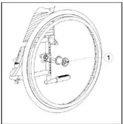 Vermeiren Eclips plus AD - Plaatsen van de weiterwielen - 1