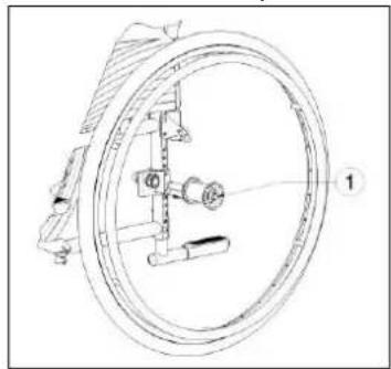 Vermeiren Eclips plus AD - Retrait des roues - 1