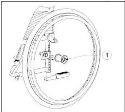 Vermeiren Eclips plus AD - Abnehmen der Hinterräder - 1