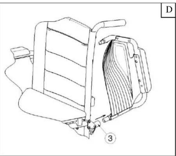 Vermeiren Eclips plus AD - Mounting or removing of arm supports - 4