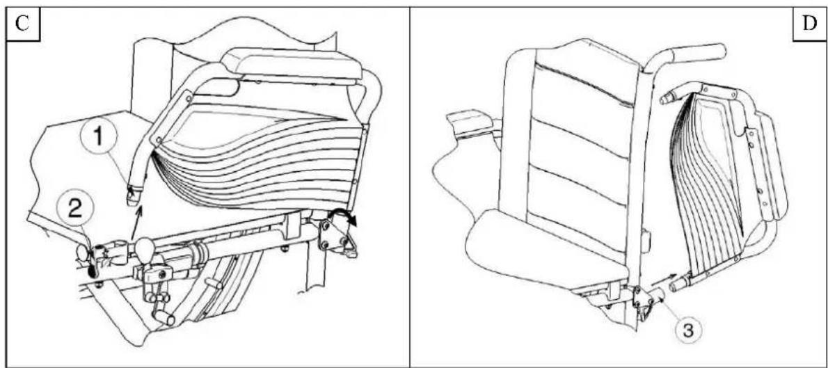 Vermeiren Eclips plus 30 - Mounting or removing of arm supports - 3