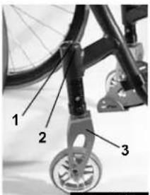 Quickie Argon - Ajuste de la alineación de las ruedas (Fig. 6.13 - 6.15) - 1