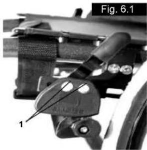 Quickie Argon - Freins (Fig. 6.0 - 6.2) - 2