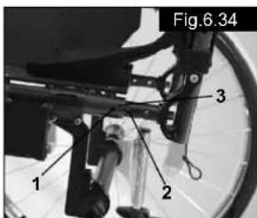 Quickie Argon - Seat depth growth (Optional) (Fig.6.34) - 1