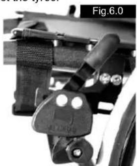 Quickie Argon - Wheel Locks (Fig. 6.0 - 6.2) - 1