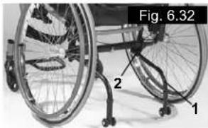 Quickie Argon - Quickie/Argon veiligheidswielen (anti-tip wielen). - 1