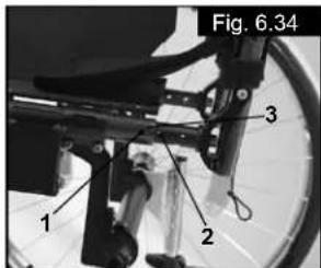 Quickie Argon - Augmentation de la profondeur d'assise (en option) (Fig. 6.34) - 1