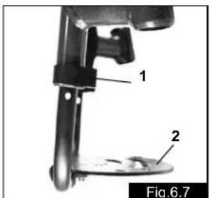 Quickie Argon - Adjusting the Footrest (Fig.6.7) - 1