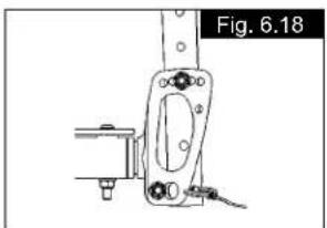 Quickie Argon - Ajuste de altura delantera del asiento (Armazón ajustable, Fig. 6.11) - 3