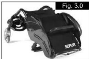 Quickie Argon - Transport du fauteuil (Fig. 3.0 - 3.1) - 1