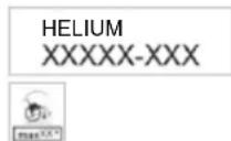 Quickie Helium Pro - Märskylt - 3