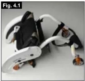 Quickie Helium 2013 - Transporting the chair - 1