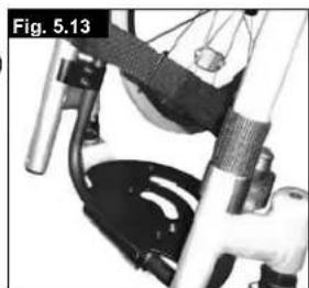 Quickie Helium 2013 - Sta inte pa fotplattan under transport, det finns da risk for att stolen tippar, med skador som foljd. - 3