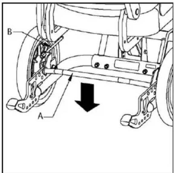 Handicare Ibis - 12"/16" rear wheels - 1
