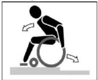 Vermeiren 708D - Getting down steps or kerbs - 3