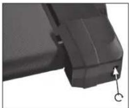 REX TX800 - Laufband spannen: - 4
