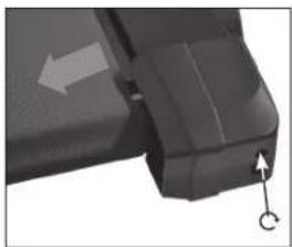 REX TX800 - Laufband spannen: - 2