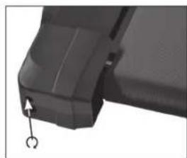 REX TX800 - Tensioning the walking belt: - 5