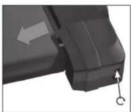 REX TX600 - Tensionamento del nastro: - 2