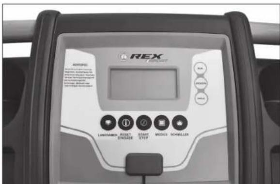 REX TX600 - TASTENFUNKTIONEN - 1