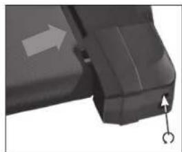 REX TX600 - Laufband spannen: - 3