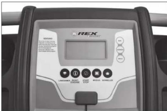 REX TX600 - BUTTON FUNCTIONS - 1