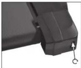 REX TX600 - Laufband spannen: - 4