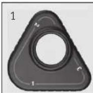 REX TX600 - Regolazione dell'inclinazione - 1