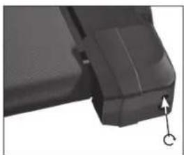 REX TX600 - Tensioning the walking belt: - 4
