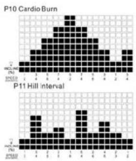 TUNTURI Run 3.0 - P10-P12 SPEED &amp; ELEVATION COMBINATION PROGRAMS: - 1