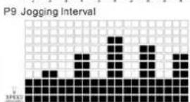 TUNTURI Run 3.0 - P2-P5 INCLINE PROGRAMS : - 8