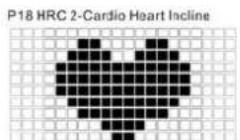 TUNTURI Run 3.0 - P18 HRC2 - CARDIO HEART PROGRAM (INCLINE) : - 1
