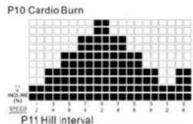 TUNTURI Run 3.0 - P10-P12 SPEED &amp; ELEVATION COMBINATION PROGRAMS: - 1