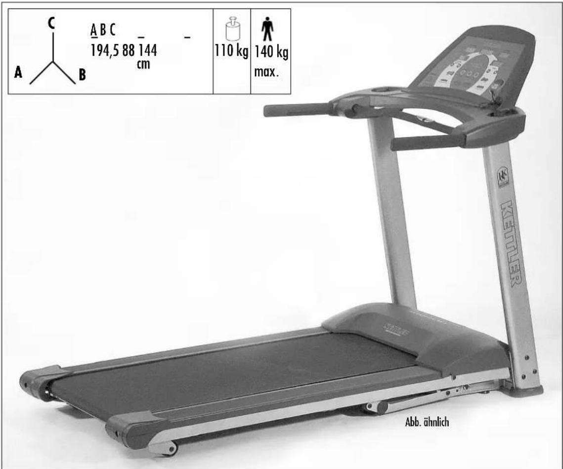 KETTLER TX1 - Montageanleitung Laufband - 1