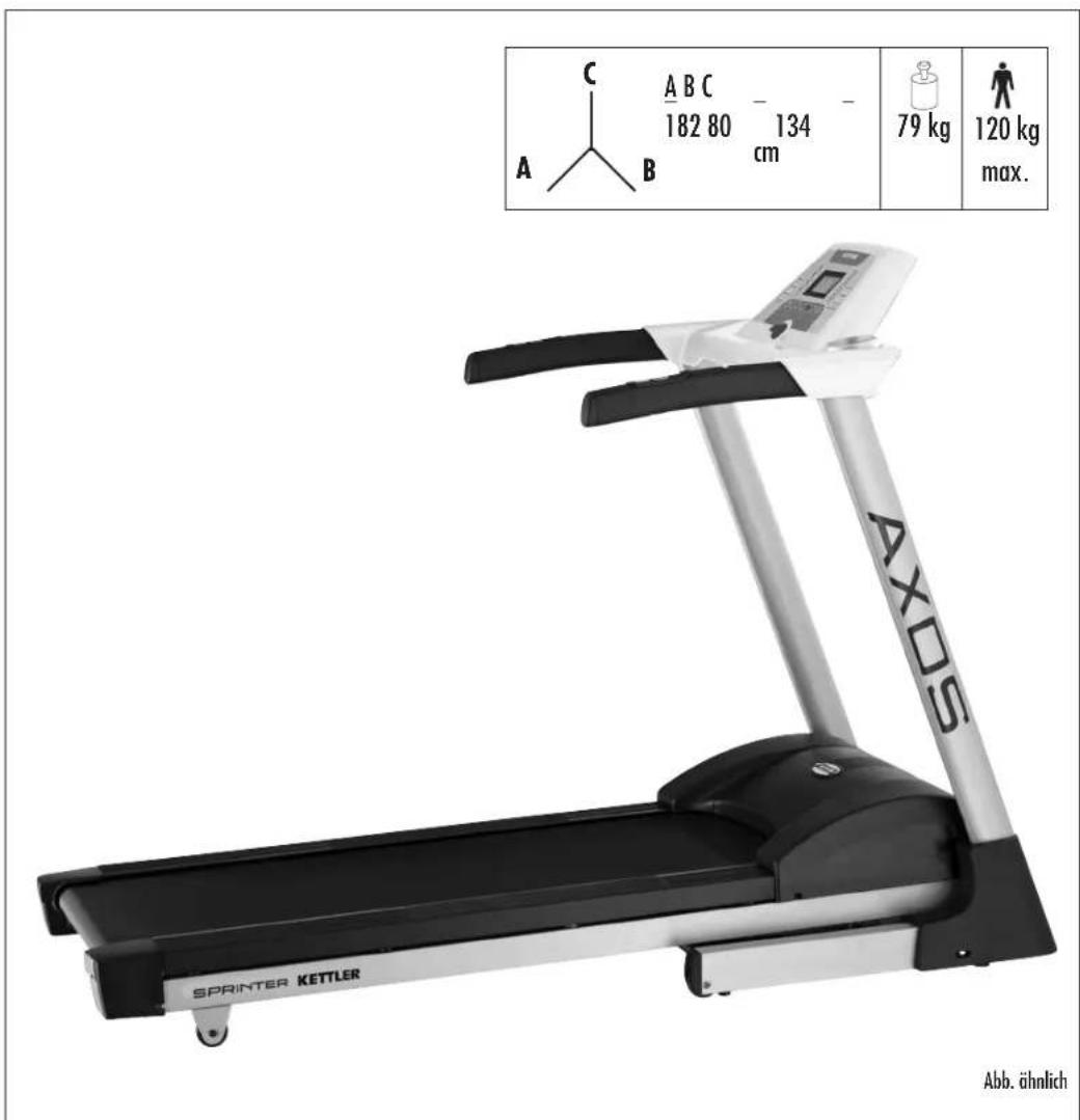 KETTLER Sprinter - Montageanleitung Laufband - 1