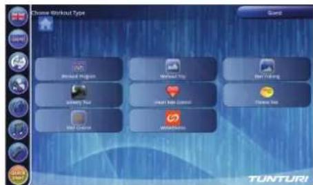 TUNTURI Pure F 8.1 - Programs - 2