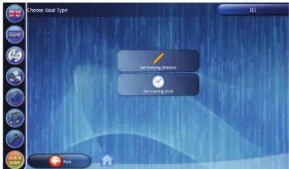TUNTURI Pure F 8.1 - Setting your goal for time. - 1